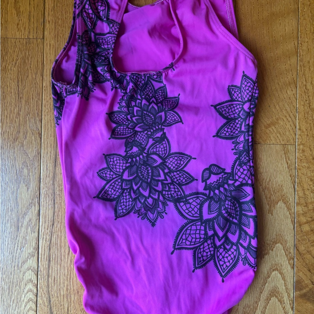 Vibrant GK Pink Gymnastics Leotard AXS - Picture 5 of 6